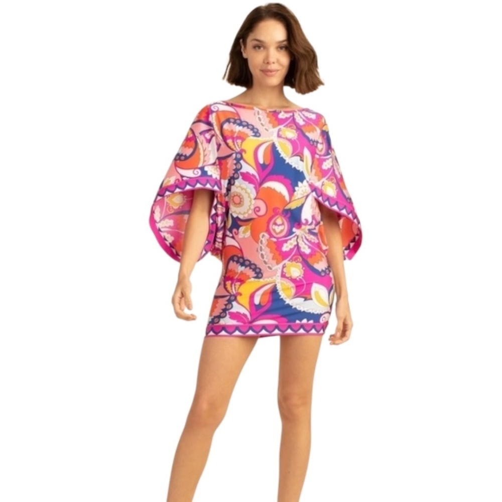 TRINA TURK Sevilla Tunic Swim Beach Coverup - Picture 9 of 10